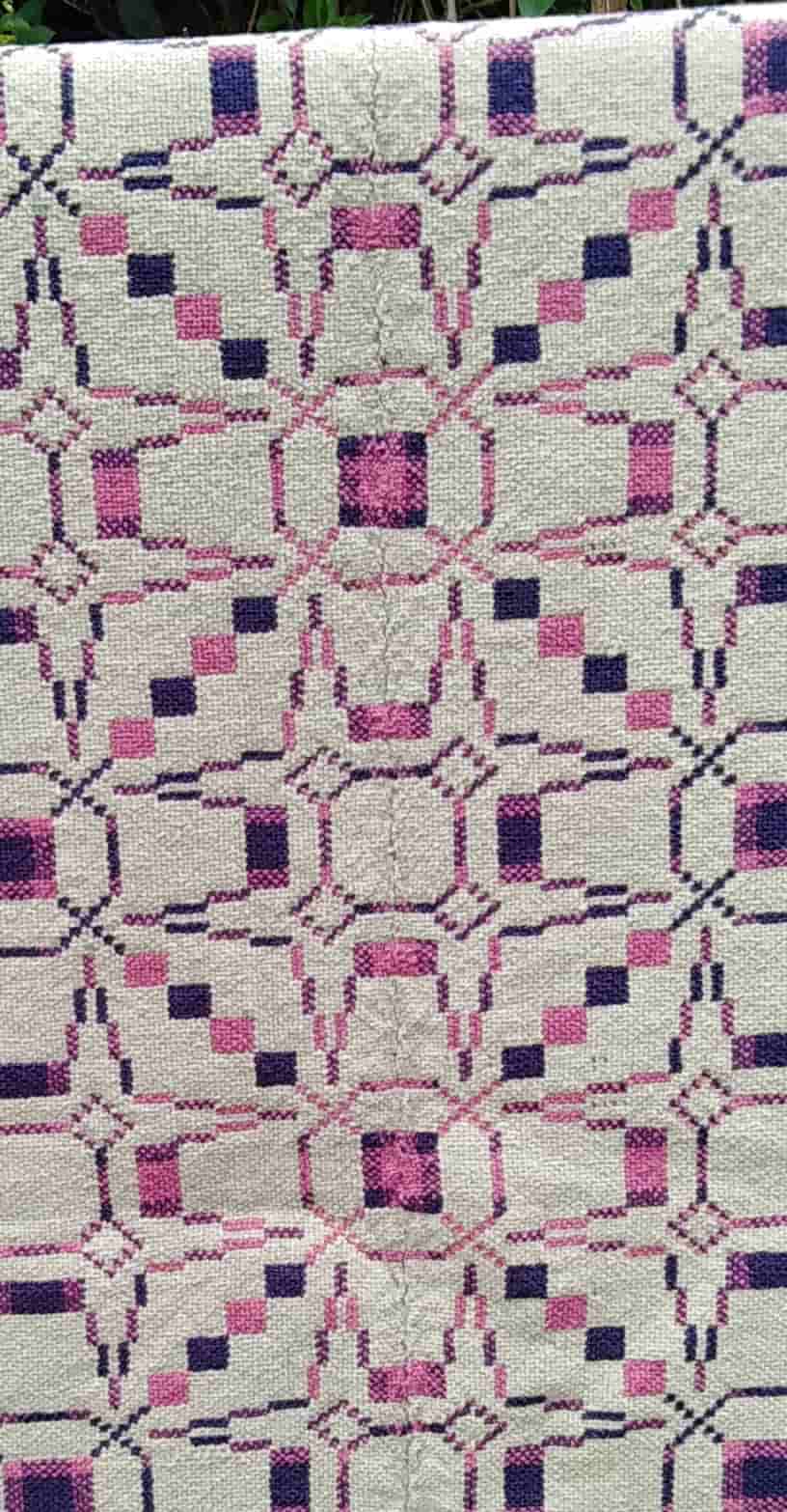 Hannah Jones Antique Narrow Loom Welsh Tapestry Reversible Blank